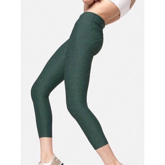 Outdoor Voices 7/8 Warmup Legging Hunter Green - Picture 3 of 10
